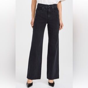 SLVRLAKE Grace Jeans in Shadow Ridge Black
